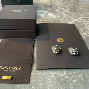 John Hardy Buddha Belly Earings